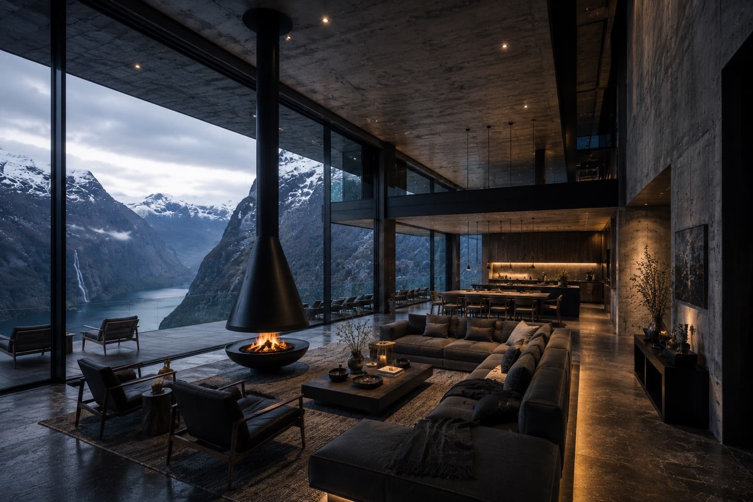 ABOVE THE SILENT FJORD — view 3