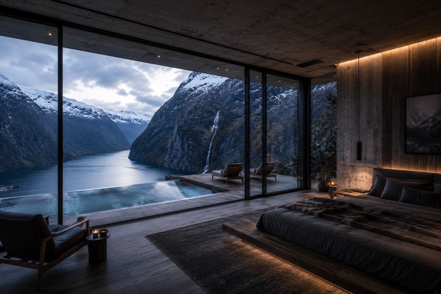 ABOVE THE SILENT FJORD — view 4