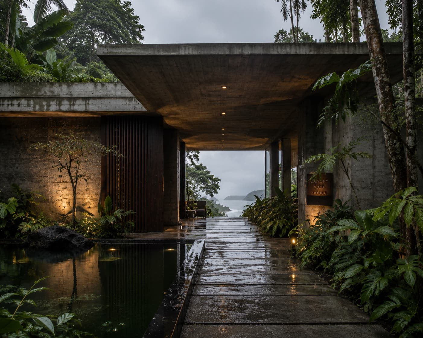 CANOPY VOID HOUSE — view 2