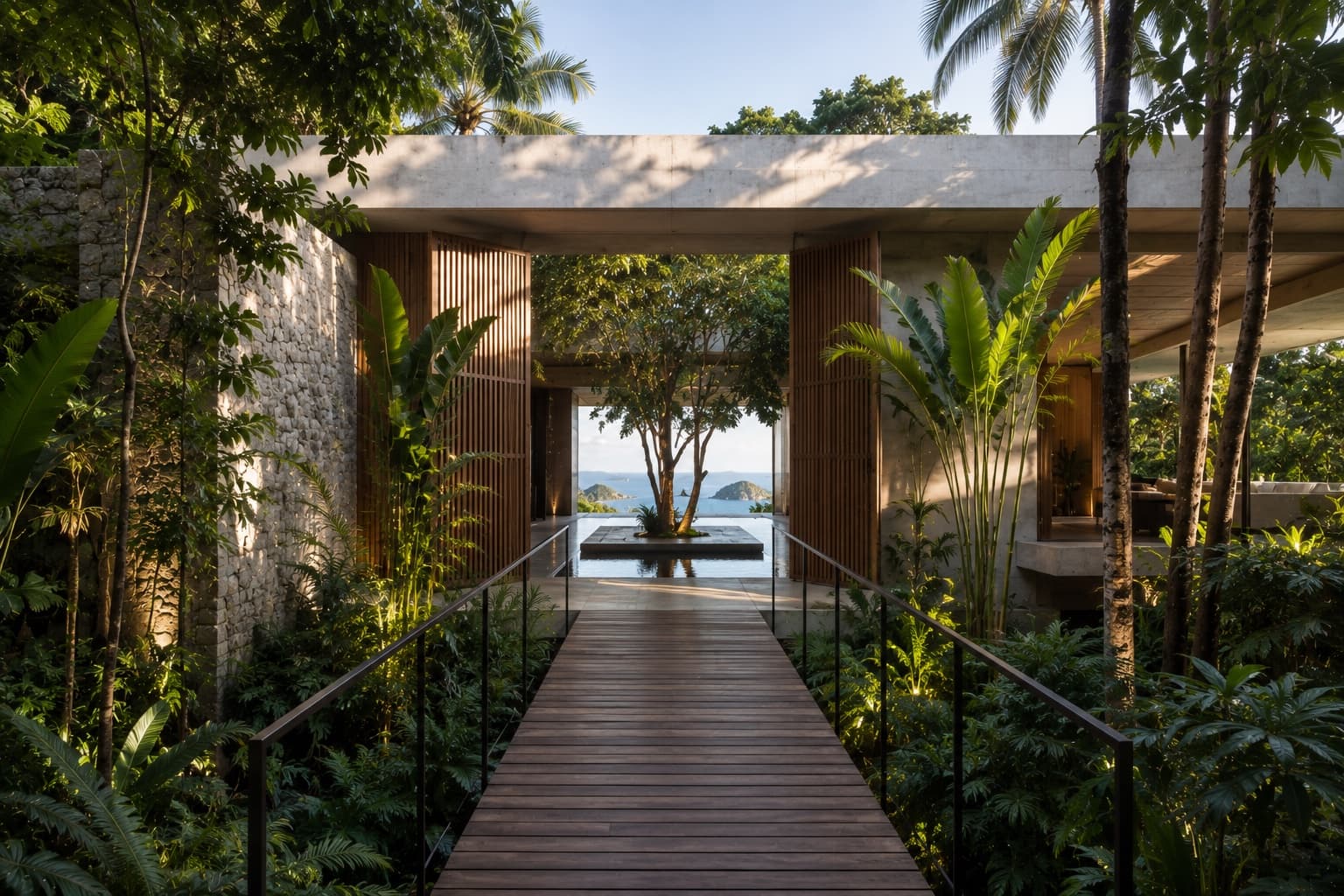HOUSE ABOVE THE CANOPY — view 2
