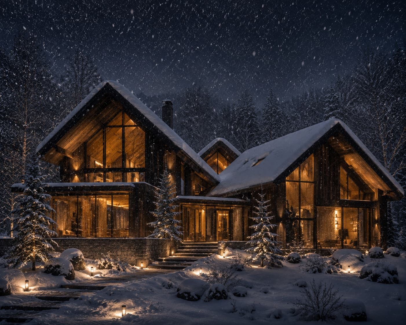 HOUSE OF FALLING SNOW