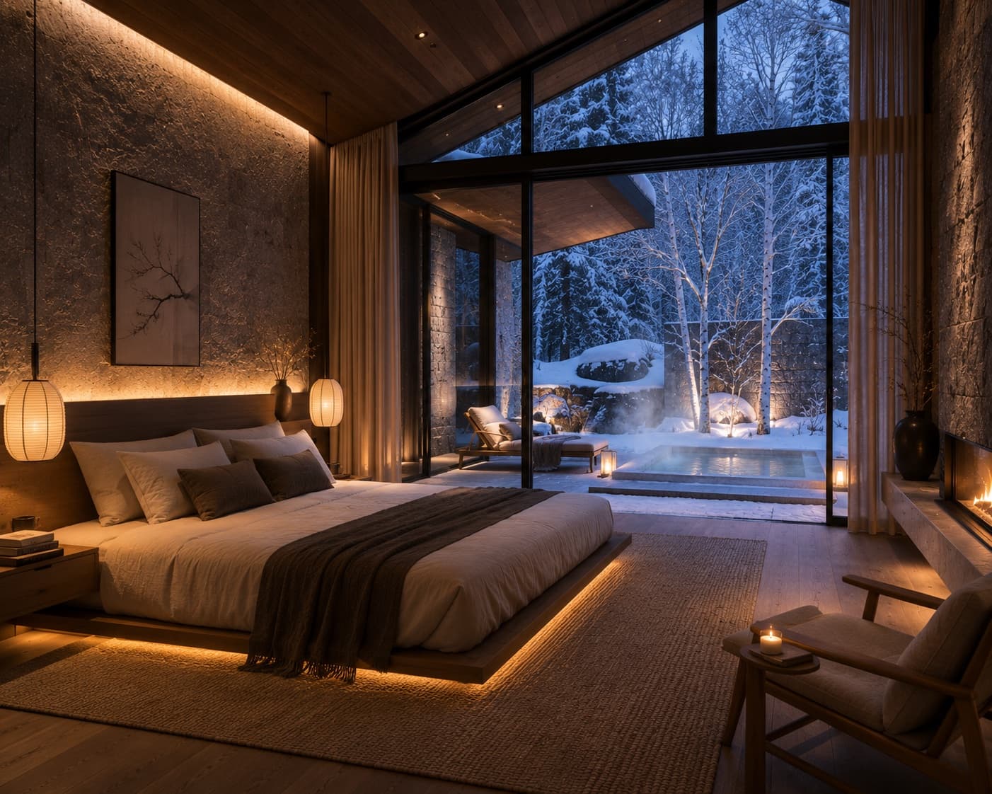 HOUSE OF FALLING SNOW — view 2